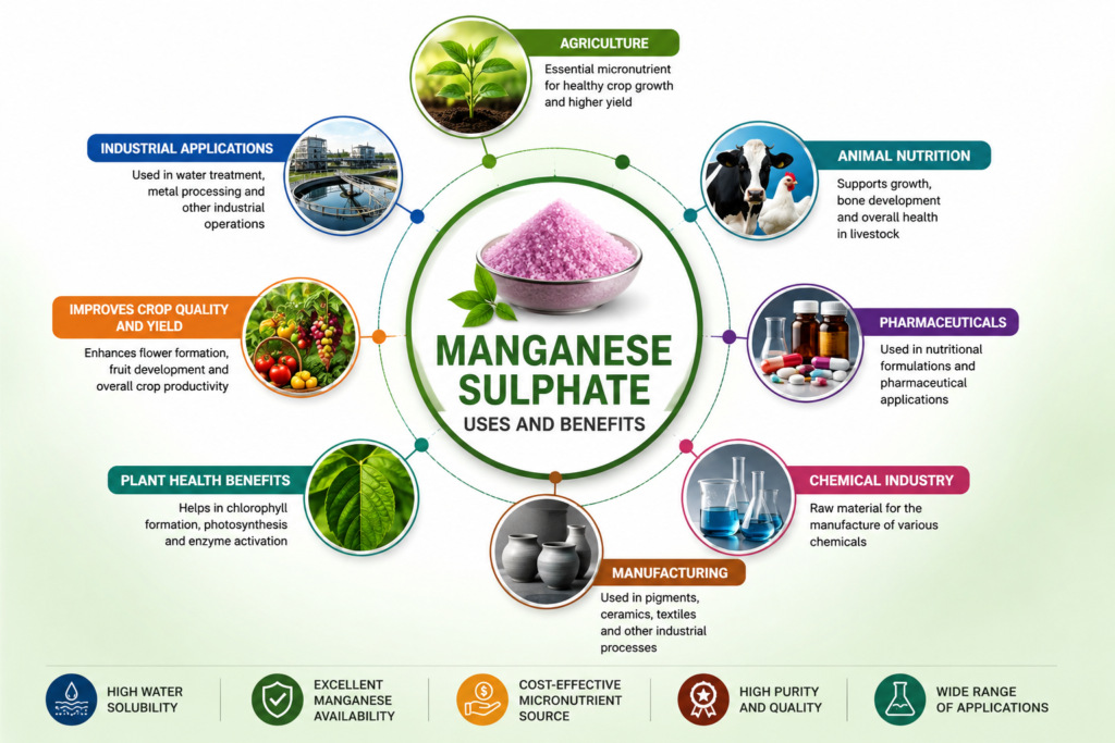 Manganese Sulphate Uses and benefits
