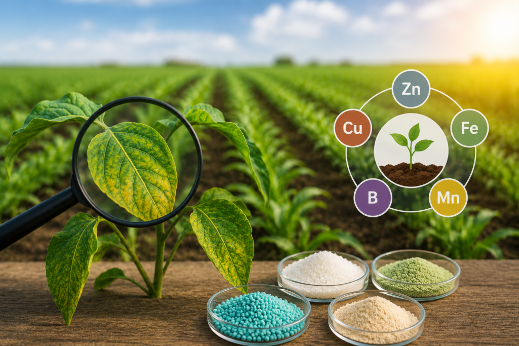 Micronutrient Deficiency in Crops Symptoms and Solutions